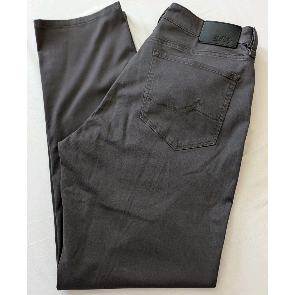 34 Heritage Charisma Pants Men 36x32 Charcoal Gray Comfort Rise Classic Straight